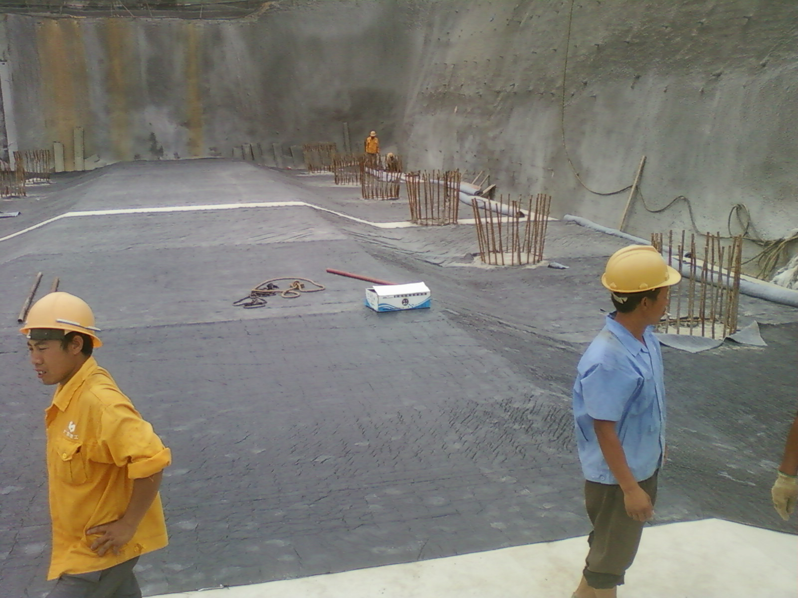 GCL-OF applied in tunnel