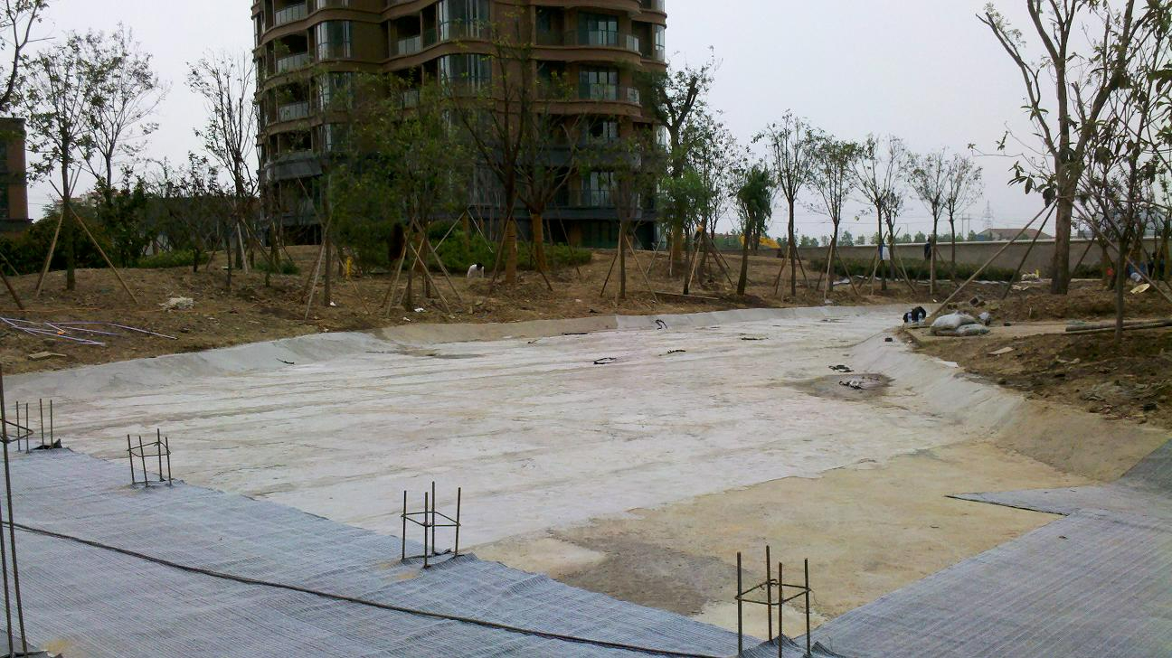 滁州金域华庭地库顶GCL膨润土毯防渗